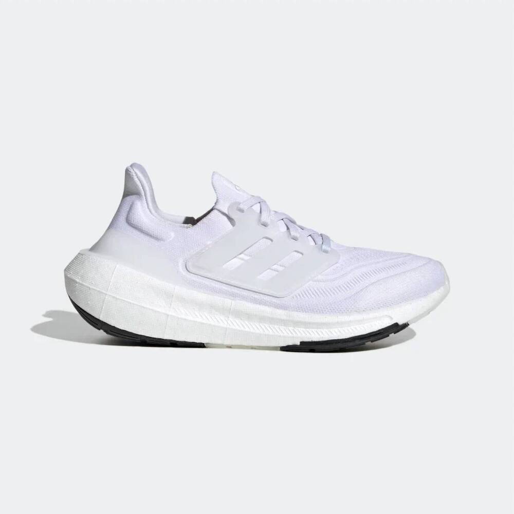 NEW ADIDAS women's ultraboost light running shoes in cloud white crystal white